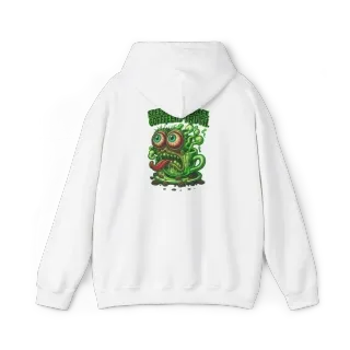 Hoodie 054 Back White